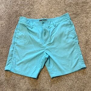 Light Blue Casual golf Shorts